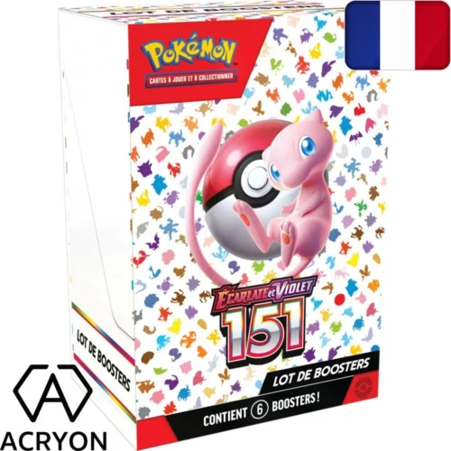 pokémon bundle 151 6 boosters neuf fr