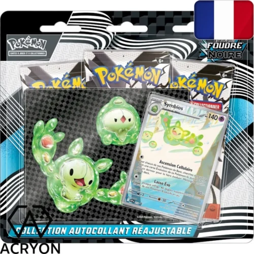 pokémon tripack foudre noire 10.5 neuf fr